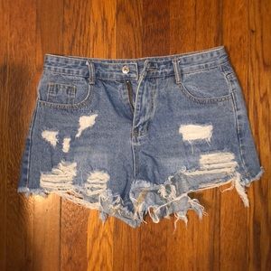 Jean shorts